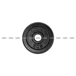DISQUE 2KG Diamètre  30 MM