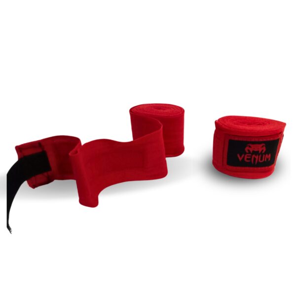 Bandages de Boxe Venum - Disponibles en bleu et rouge, 2/3 mètres.