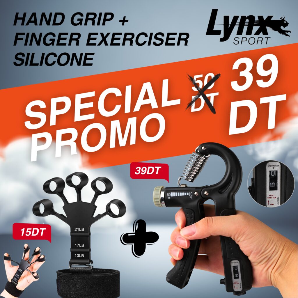 Hand Grip + Finger Exerciser Silicone