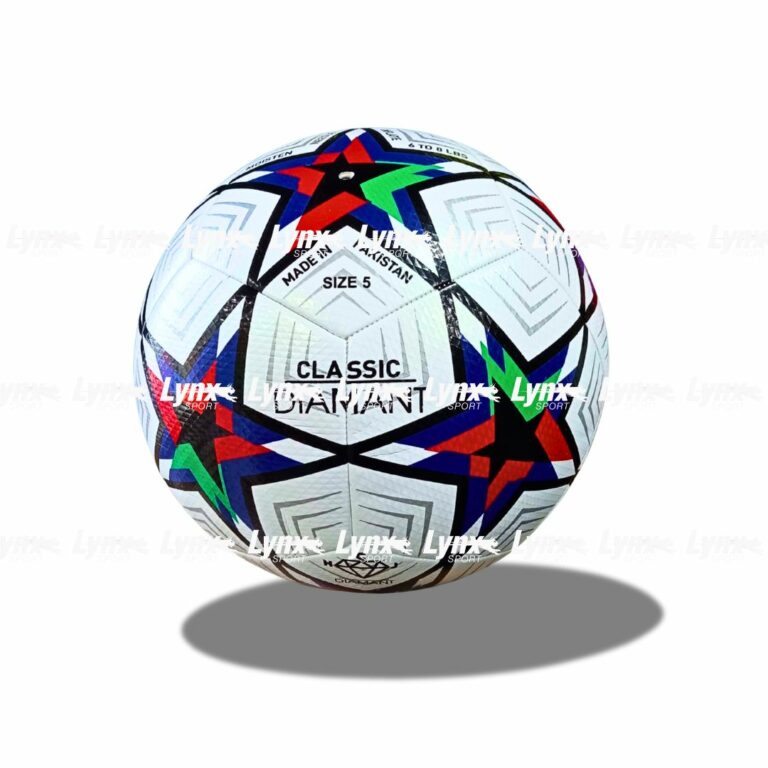 Ballon de Foot DIAMANT Taille 5 Blanc