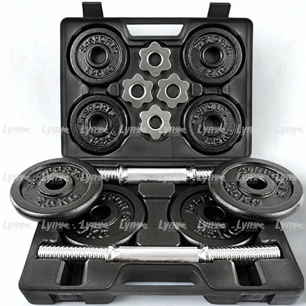 Kit Haltères Noir 20 KG Zimota