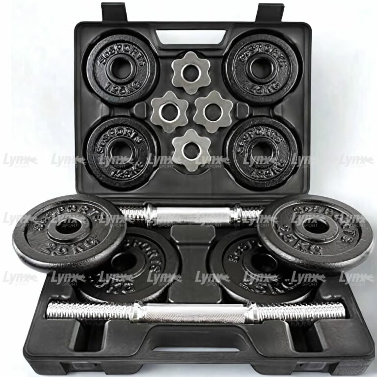 Kit Haltères Noir 20 KG Zimota