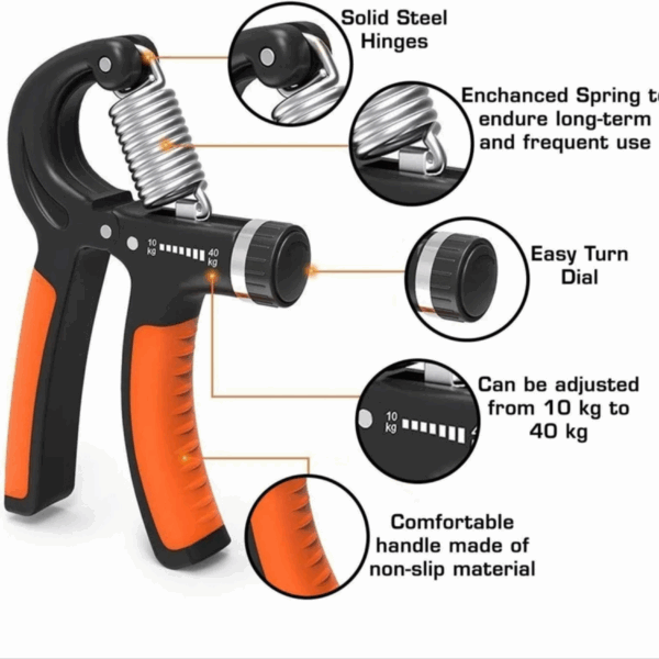 Hand Grip Tunisie - Poignée de Musculation Ajustable 40 kg Lynx*