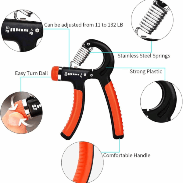 Handgrip ajustable 60 kg - Poignée de Musculation Professionnelle Lynx Tunisie*