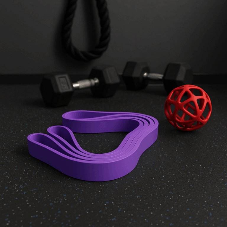 Bande élastique musculation violette Gorilla Sports - Lynx Tunisie*