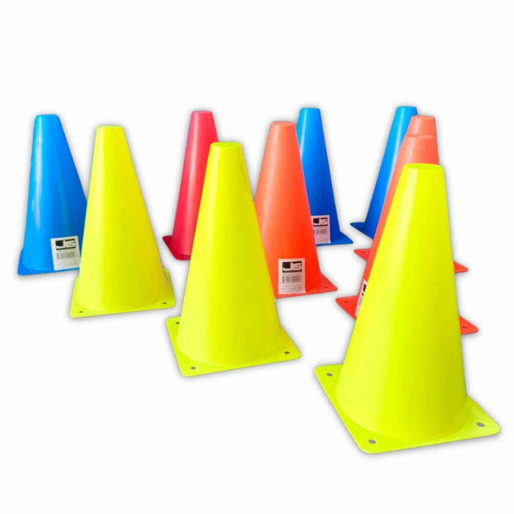 Lot de 10 Cônes Multijeux – 32 cm