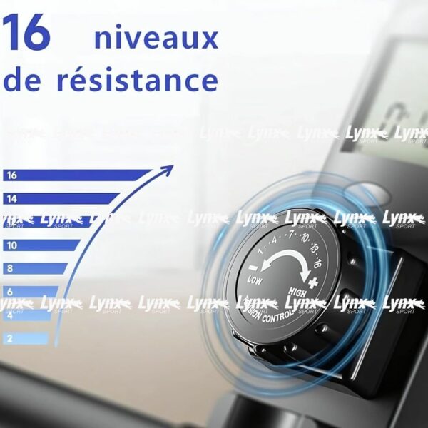 Rameur Combo Matériels de Fitness et de musculation 4