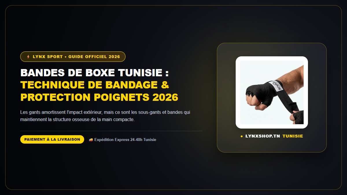 bandes de boxe tunisie complet officiel Lynx Sport Tunisie