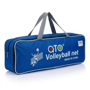 Filet de Volley-Ball Professionnel GTO® (9.5m x 1m) avec Câble d'Acier & Sac